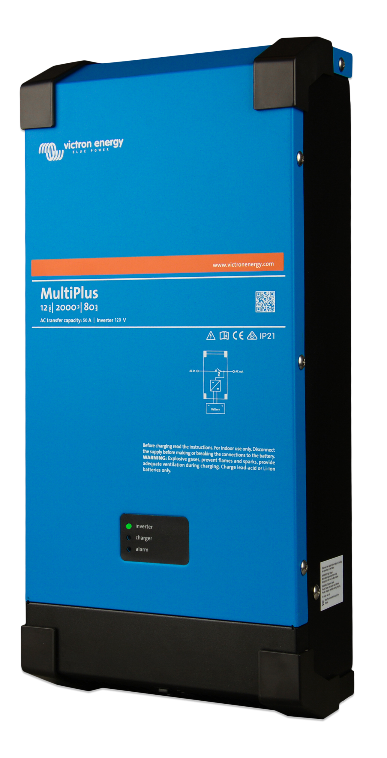 MultiPlus 12/2000/80-50 120V VE.Bus (UL 458)