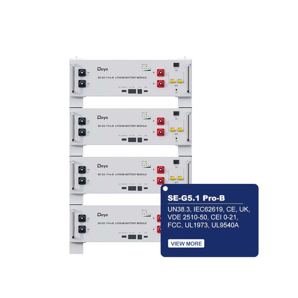 Deye 48V 100AH Rack Battery