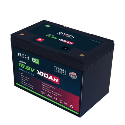 EPOCH 12V 100Ah Eco Series Battery