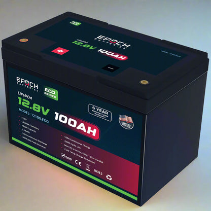 EPOCH 12V 100Ah Eco Series Battery