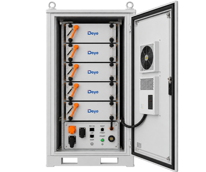 Deye 61.44 kWh Outdoor Lithium Battery HV