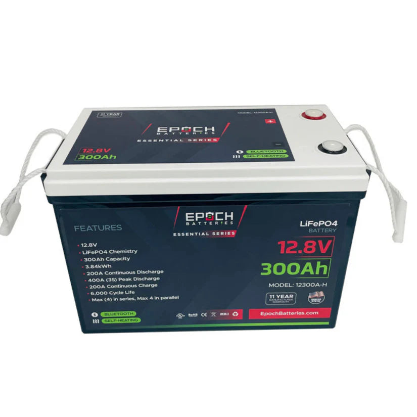 EPOCH 12V 300Ah Essential Series Battery