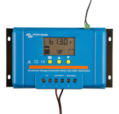 Victron BlueSolar PWM-LCD&USB 12/24V 20A solar charge controller