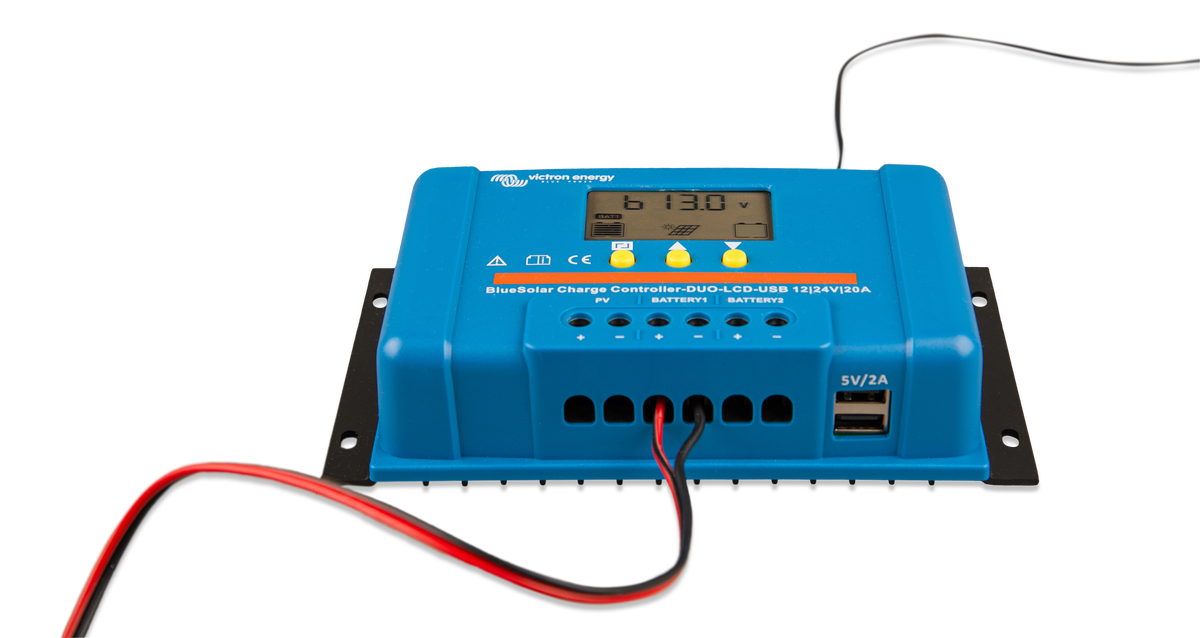 Victron BlueSolar PWM-LCD&USB 12/24V 20A solar charge controller, image 3