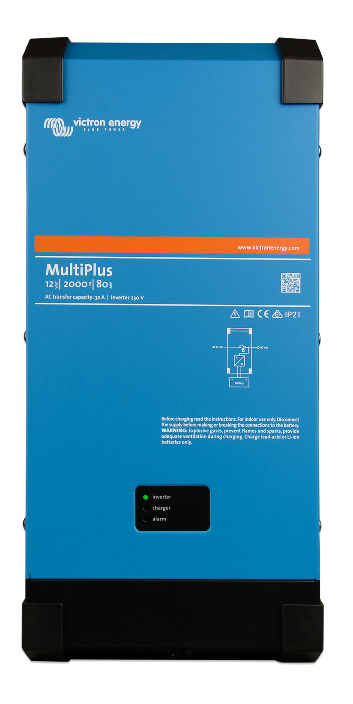 MultiPlus 12/2000/80-50 120V VE.Bus (UL 458)