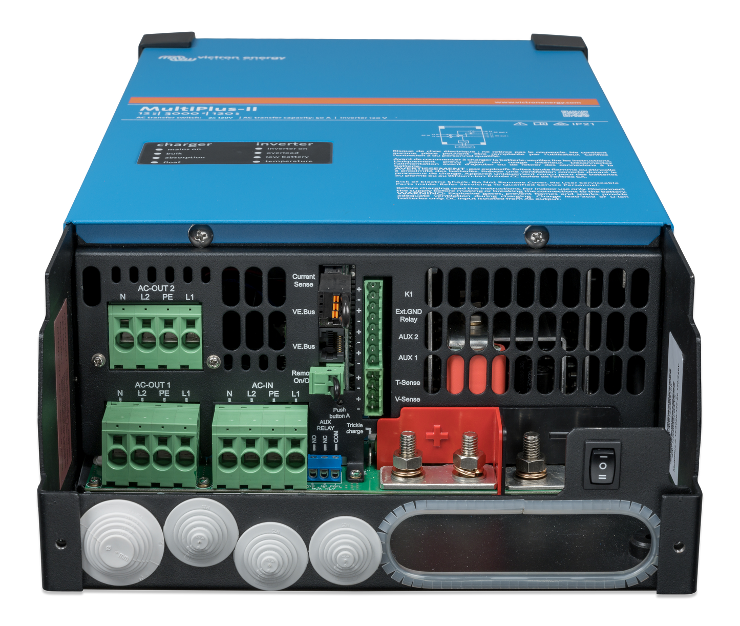MultiPlus-II 12/3000/120-50 2x120V (UL 458)