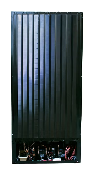 SunStar® Solar DC/AC 16 cu ft. Refrigerator White, Black, Stainless Steel