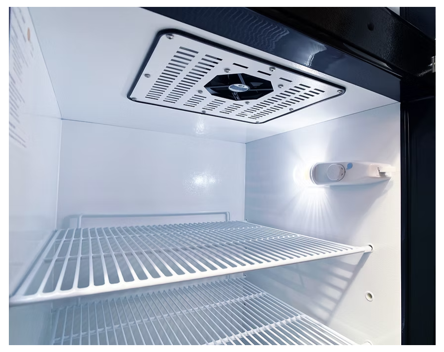 SunStar® Solar DC/AC 16 cu ft. Refrigerator White, Black, Stainless Steel