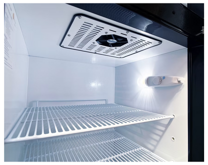 SunStar® Solar DC/AC 16 cu ft. Refrigerator White, Black, Stainless Steel