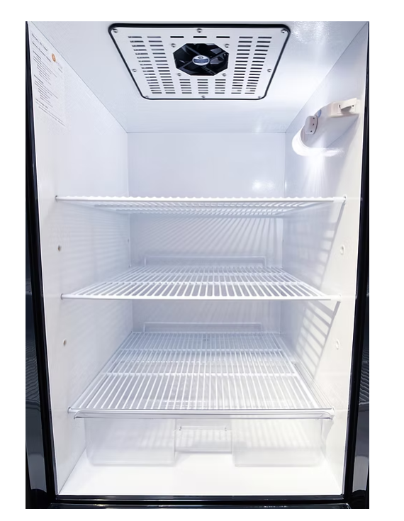 SunStar® Solar DC/AC 16 cu ft. Refrigerator White, Black, Stainless Steel