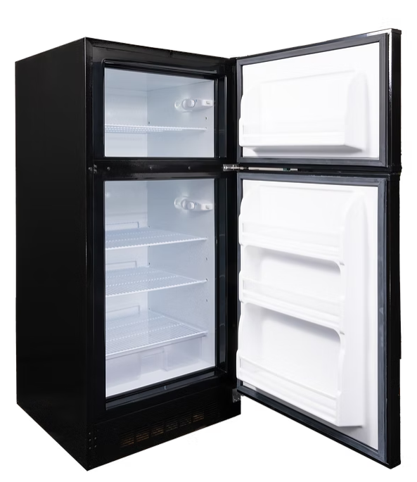 SunStar® Solar DC/AC 16 cu ft. Refrigerator White, Black, Stainless Steel