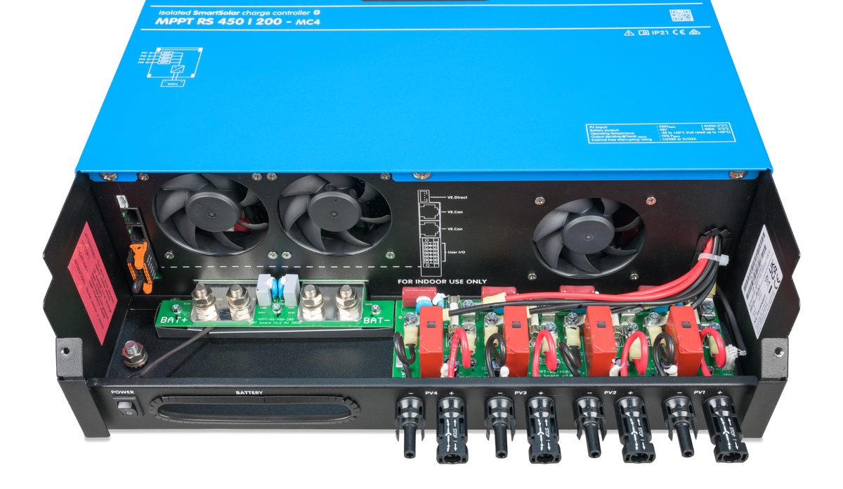 Victron SmartSolar MPPT RS 450/200-Tr solar charge controller, image 5