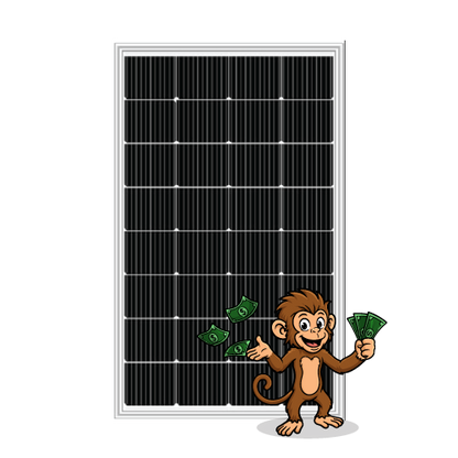 Rlux 200W Solar Panel