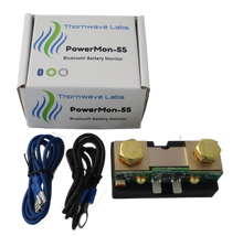 PowerMon-5S - 500A Bluetooth LE Advanced Battery Monitor / DC Power Meter with data logging