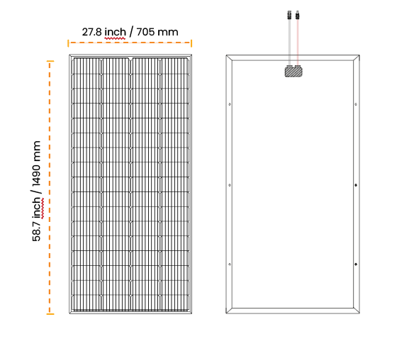 SOL-ALL 200W Solar Panel